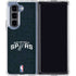 NBA San Antonio Spurs Distressed Galaxy Z Fold5 5G Clear Case
